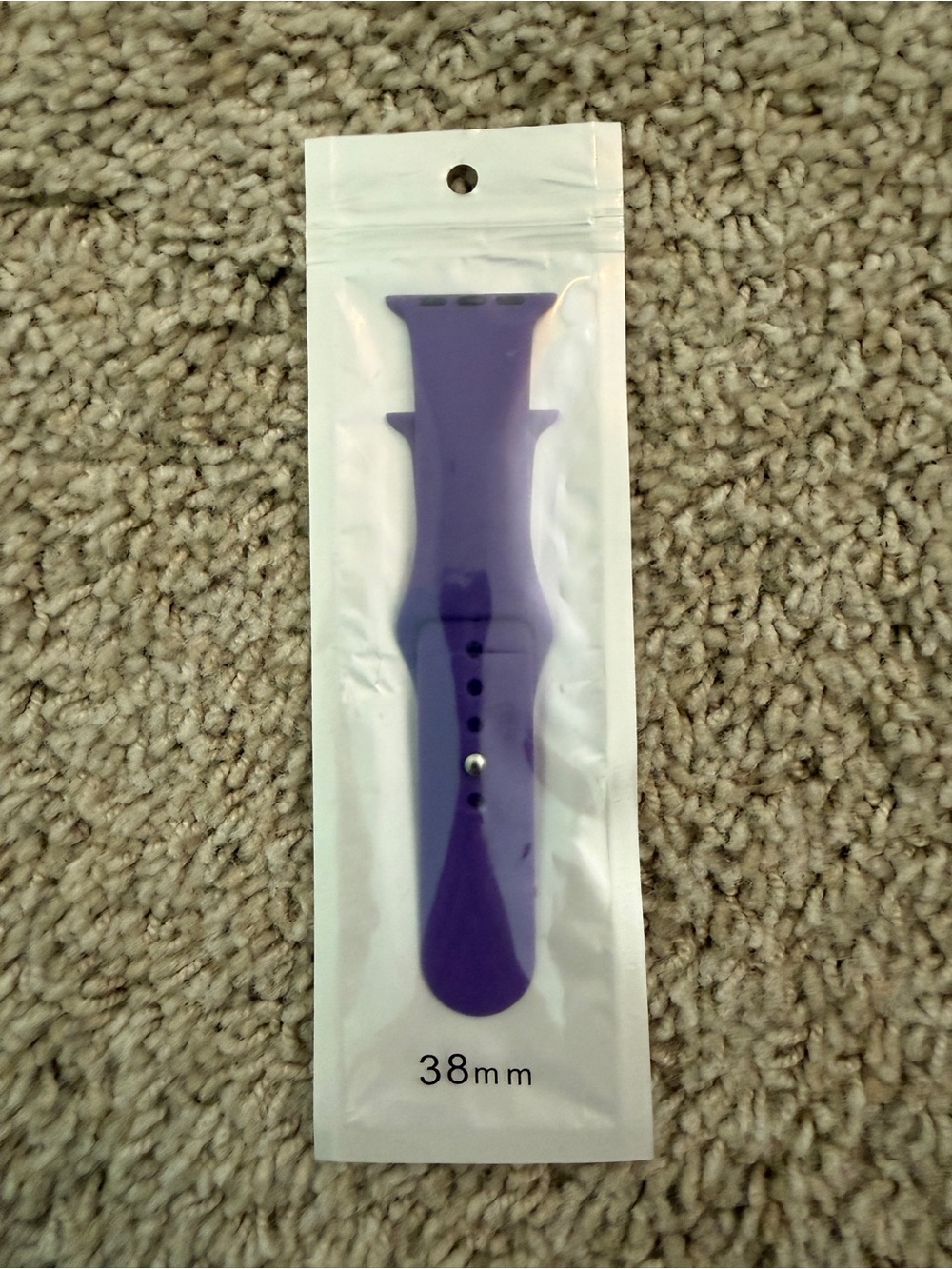 38mm Purple Silicone Watch Band for Apple Watches